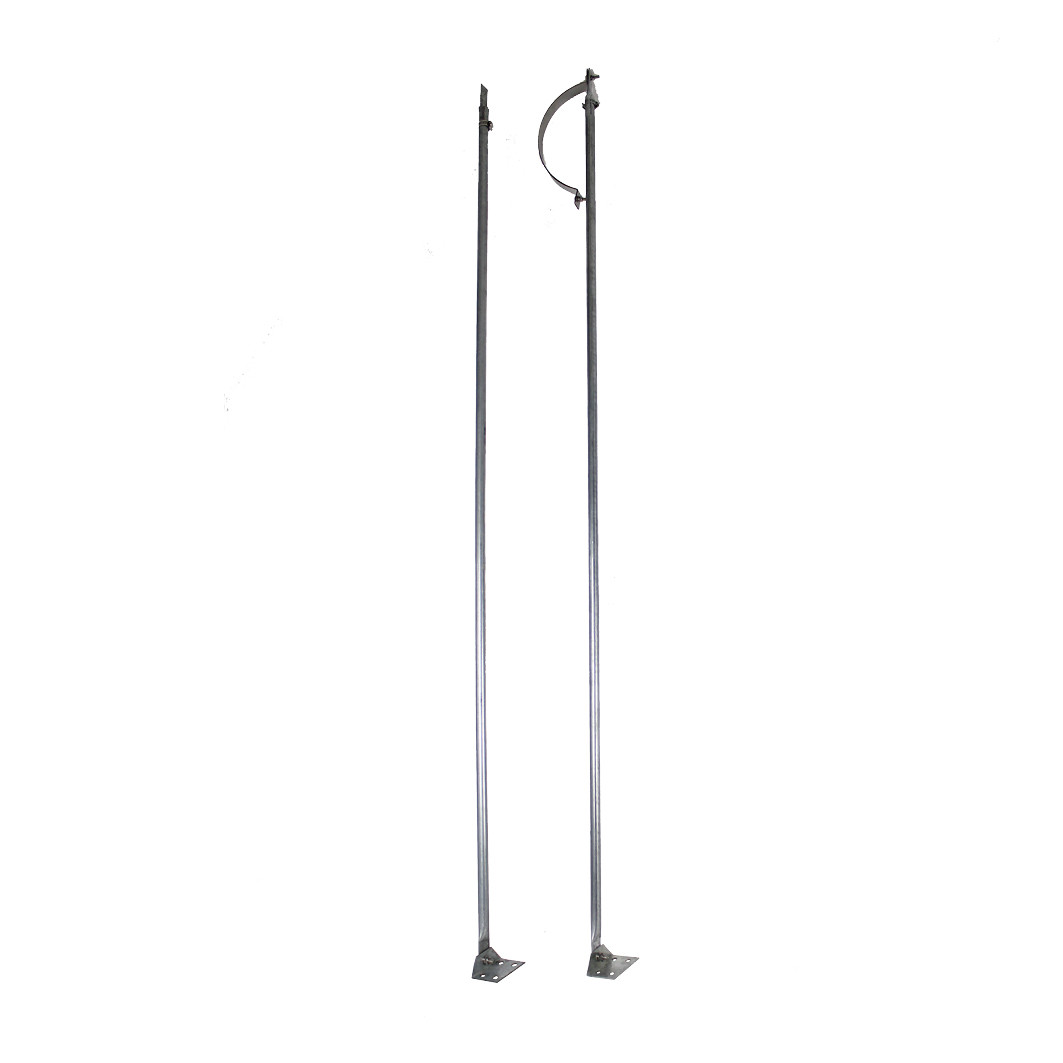 Edelstahlschornstein Aussteifungsstange 2 - 3m Länge Ø 130-150-180-200MM